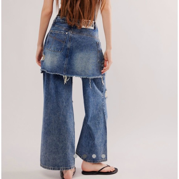 New Ragged Priest Shadow Distressed High Waist Jeans Size 30 Sold Out - Picture 4 of 7